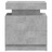 Mesa de Cabeceira 45x35x52 cm Aglomerado Cinzento Cimento