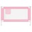 Barra de Segurança P/ Cama Infantil Tecido 120x25 cm Rosa