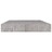 Prateleiras de Parede 2 pcs 40x23x3,8 cm Mdf Cinzento-cimento