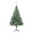 Árvore de Natal C/ Aspeto de Gelo Luzes Led/bolas/pinhas 150 cm