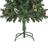 árvore de Natal Artificial com Luzes LED e Bolas 150 cm