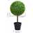 Planta Artificial Buxo em Forma de Esfera com Vaso 71 cm Verde