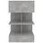 Mesas de Cabeceira 2 pcs 40x35x65 cm Cinzento Cimento