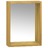 Armário com Espelho 30x10x40 cm Madeira de Teca Maciça