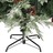 Árvore de Natal com Pinhas 120 cm Pvc e Pe Verde e Branco