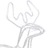 Figura Rena de Natal C/ Cabeça Móvel 76x42x87 cm Branco Frio