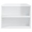 Mesa de Centro 102x55x42 cm Madeira Processada Branco Brilhante