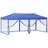 Tenda para Festas Dobrável com Paredes Laterais 3x6 M Azul