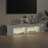 Móvel de Tv com Luzes LED 135x39x30 cm Cinzento Sonoma