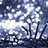Cordão de Luzes Agrupadas 2000 Luzes LED 40 M Pvc Branco Frio