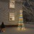 Árvore de Natal em Cone 108 Luzes LED 70x180 cm Colorido