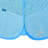 Tenda de Brincar Infantil com 250 Bolas 102x102x82 cm Azul
