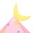 Tenda de Brincar Infantil com 250 Bolas 301x120x128 cm Rosa