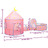 Tenda de Brincar Infantil 301x120x128 cm Rosa