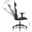 Cadeira Gaming Massagens Couro Artificial Preto e Camuflagem