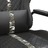 Cadeira Gaming Massagens Couro Artificial Camuflagem e Preto