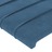 Cabeceira de Cama Veludo 100x5x78/88 cm Azul-escuro