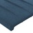 Cabeceira de Cama Veludo 100x5x78/88 cm Azul-escuro