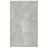 Mesa de Cabeceira 50x36x60 cm Derivados Madeira Cinza Cimento