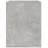 Mesa de Cabeceira de Parede 50x36x47 cm Cinzento Cimento