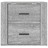 Mesa de Cabeceira de Parede 50x36x47 cm Cinzento Sonoma