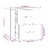 Mesa de Cabeceira de Parede 50x36x47 cm Cinzento Sonoma