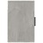 Mesa de Cabeceira de Parede 50x30x47 cm Cinzento Cimento