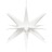 Estrelas da Morávia Dobráveis com Luzes LED 3 pcs Branco