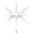Estrelas da Morávia Dobráveis C/ LED e Estacas 3pcs 35cm Branco