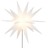 Estrelas da Morávia Dobráveis C/ LED e Estacas 3pcs 35cm Branco