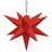 Estrela da Morávia com 10 Luzes LED 10 cm Vermelho