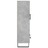 Aparador Alto 69,5x31x115 cm Derivados de Madeira Cinza-cimento