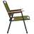 Cadeiras de Campismo 2 pcs 54x55x78 cm Tecido Oxford Verde