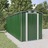 Abrigo de Jardim 192x523x223 cm Aço Galvanizado Verde