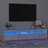 Móvel de Tv com Luzes LED 180x35x40 cm Cinza Sonoma