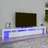 Móvel de Tv com Luzes LED 280x36,5x40 cm Branco