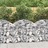 Cesto Gabião Arqueado 100x50x80/100 cm Ferro Galvanizado