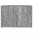 Mesa de Cabeceira 57x55x36 cm Derivados Madeira Cinzento Sonoma