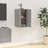 Móvel de Tv de Parede 40x34,5x60 cm Cinzento Sonoma