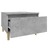 Mesa de Apoio 50x46x35 cm Derivados de Madeira Cinzento-cimento