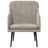 Cadeira com Apoio de Braços 63x76x80 cm Veludo Cinzento-claro