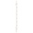 Cabeceira de Parede 106x3x63 cm Madeira de Pinho Maciça Branco