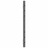 Cabeceira de Parede 146x3x63 cm Madeira de Pinho Maciça Cinza