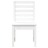 Cadeiras de Jardim 2 pcs 40,5x48x91,5 cm Pinho Maciço Branco