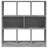 Estante 97,5x29,5x100 cm Derivados de Madeira Cinzento Sonoma