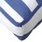 Almofadão P/ Sofá Paletes 120x40x12cm Tecido Riscas Azul/branco