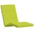 Almofadões Cadeira Terraço 2 pcs Tecido Oxford Verde Brilhante