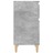 Mesa de Cabeceira 40x35x70 cm Cinzento Cimento