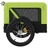 Reboque de Bicicleta P/ Cães Tecido Oxford/ferro Verde/preto