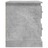 Mesa de Cabeceira 39x39x47,5 cm Derivados Madeira Cinza Cimento